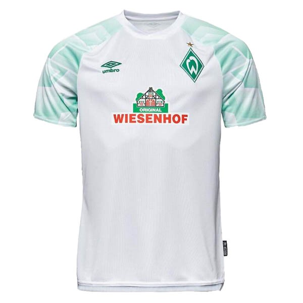 Tailandia Camiseta Werder Bremen Segunda Equipación 2020-2021 Blanco